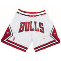 מכנס NBA (ג'סט דון) שיקאגו בולס לבן