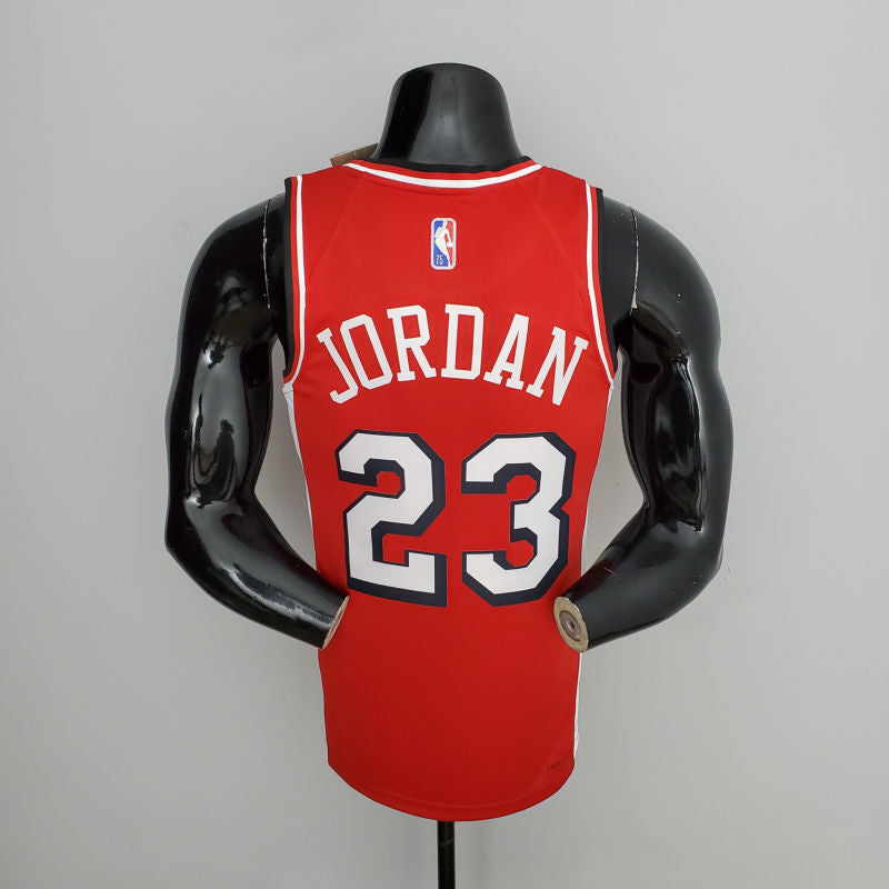 גופיית NBA 75th אדומה שיקגו בולס מייקל ג׳ורדן