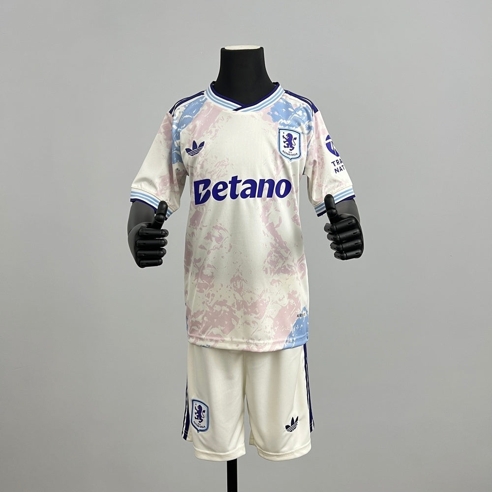 סט ילדים חולצת חוץ אסטון וילה 25/26