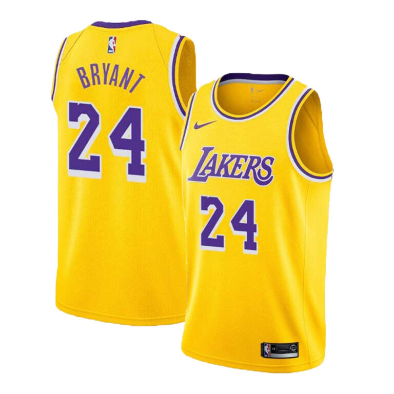 גופיית NBA לוס אנג'לס לייקרס צהוב