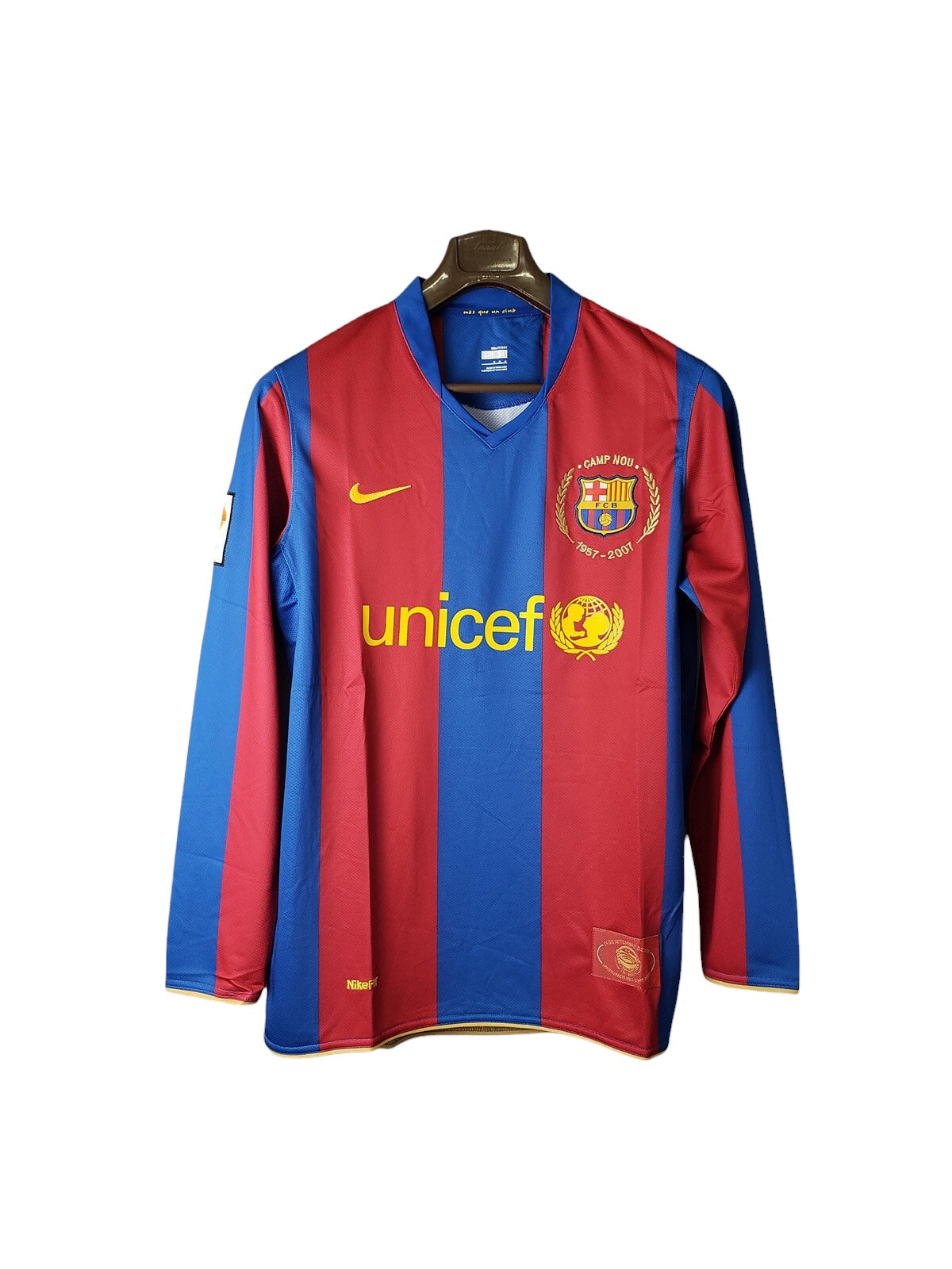 חולצת רטרו ברצלונה שרוולים ארוכים 07/08