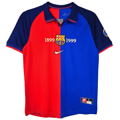 חולצת רטרו בארסה 1999 בית