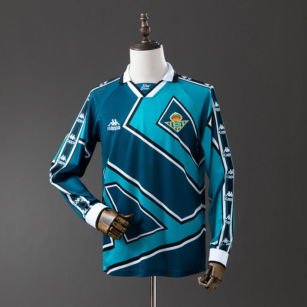 חולצת רטרו חוץ ריאל בטיס שרוולים ארוכים 95/96